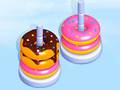 leikur Donut Sort Fun