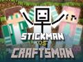 leikur Stickman vs Craftsman