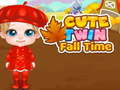 leikur Cute Twin Fall Time
