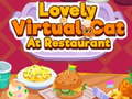 leikur Lovely Virtual Cat At Restaurant