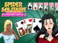 leikur Spider Solitaire Manga Girls
