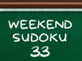 leikur Weekend Sudoku 33