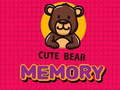 leikur Cute Bear Memory
