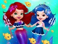 leikur Cute Mermaid Dress Up