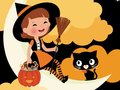 leikur Little Witch Puzzle