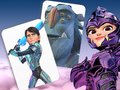 leikur Trollhunters Rise of The Titans Card Match