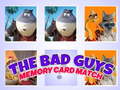 leikur The Bad Guys Memory Card Match