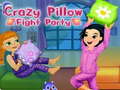 leikur Crazy Pillow Fight Sleepover Party