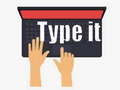 leikur Type it