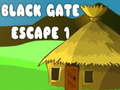 leikur Black Gate Escape 1