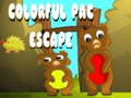 leikur Colorful Pac Escape