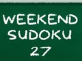 leikur Weekend Sudoku 27