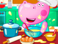 leikur Hippo Cooking School