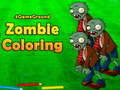leikur 4GameGround Zombie Coloring