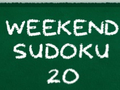 leikur Weekend Sudoku 20