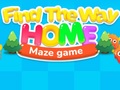 leikur Find The Way Home Maze Game