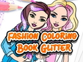 leikur Fashion Coloring Book Glitter