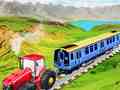 leikur Chained tractor towing train