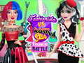 leikur Fashionista vs Rockstar Fashion Battle