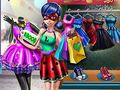 leikur Dotted girl realife shopping
