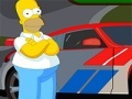 leikur Simpsons Car Parking