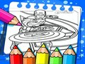 leikur Captain America Coloring Book 