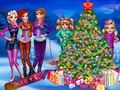 leikur Princesses Christmas tree
