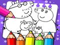 leikur Peppa Pig Coloring Book
