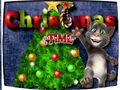 leikur Talking tom christmas time