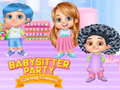 leikur Babysitter Party Caring Games