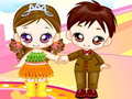 leikur Babies Dress up