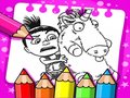 leikur Despicable Me Printable Coloring Book
