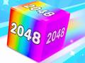 leikur Chain Cube: 2048 Merge