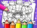 leikur Ninja Turtle Coloring Book