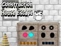 leikur Construction House Escape