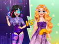 leikur Princesses Cyber Robot vs Nature