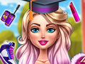 leikur  Glam College Makeover