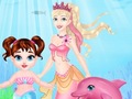 leikur Baby Taylor Save Mermaid Kingdom