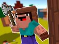 leikur Idle Noob Lumberjack