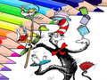 leikur Coloring Book for Cat In The Hat
