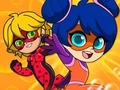 leikur Super Chibi Coloring Book