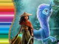 leikur Coloring Book for Raya And The Last Dragon