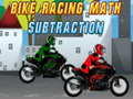 leikur Bike Racing Math Subtraction