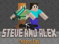 leikur Steve and Alex Dragon Egg