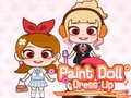 leikur Paint Doll Dress Up