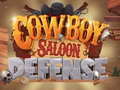 leikur Cowboy Saloon Defence