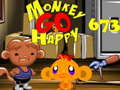 leikur Monkey Go Happy Stage 673
