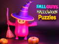 leikur Fall Guys Halloween Puzzle