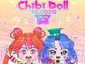 leikur Chibi Doll Dress Up & Coloring