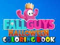 leikur Fall Guys Halloween Coloring Book